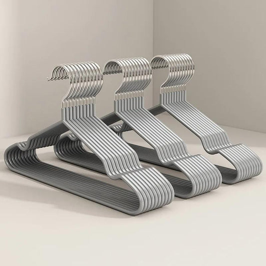 Frendorf | 10 Stück Edelstahl Kleiderbügel