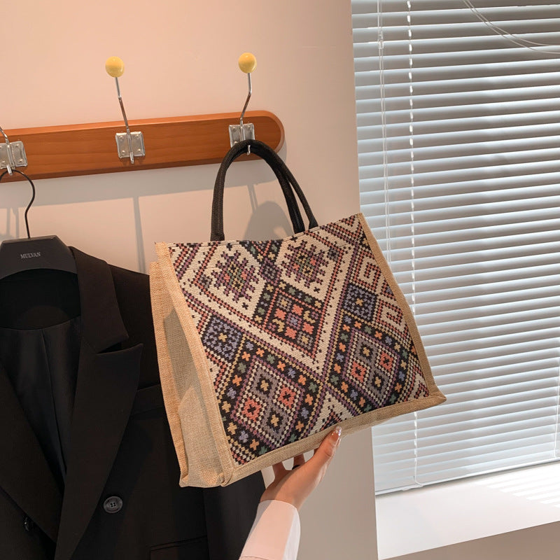 Frendorf | Geometrisches Druckmuster Tasche