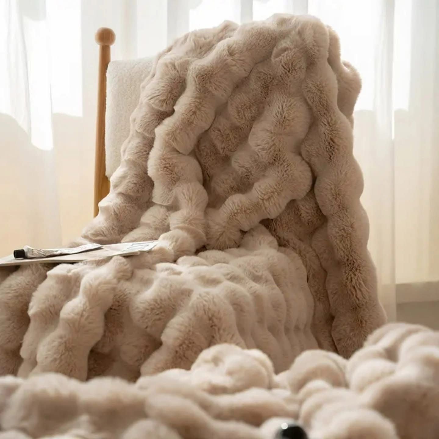 Frendorf | Bubble Winter Wurfdecke