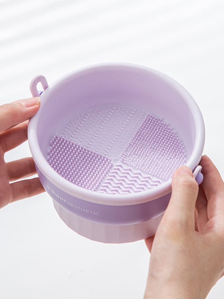Frendorf | 2in1 Make-up Pinsel Reinigungs Schüssel