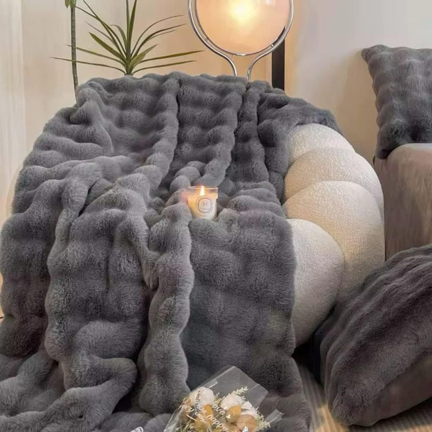 Frendorf | Bubble Winter Wurfdecke