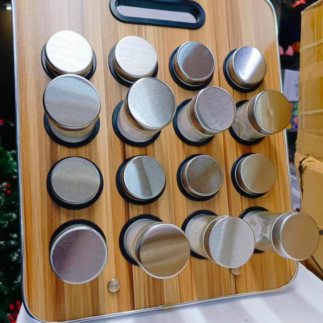 Frendorf | 17-teiliges Gewürzgläser Set mit Ständer