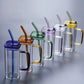 Frendorf | Quadratisches Glas mit farbigem Griff