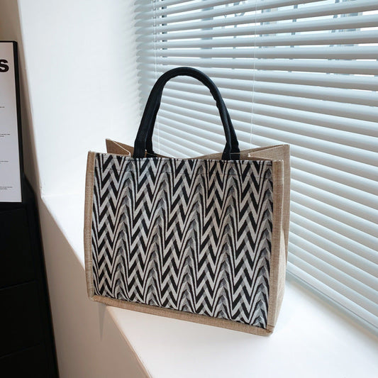 Frendorf | Geometrisches Druckmuster Tasche