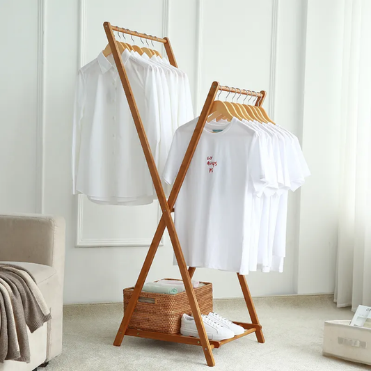 Frendorf | Bambus Klappbarer Tuchständer