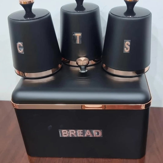 Frendorf | 15L Brotkasten mit 3 Behältern je 1,3L