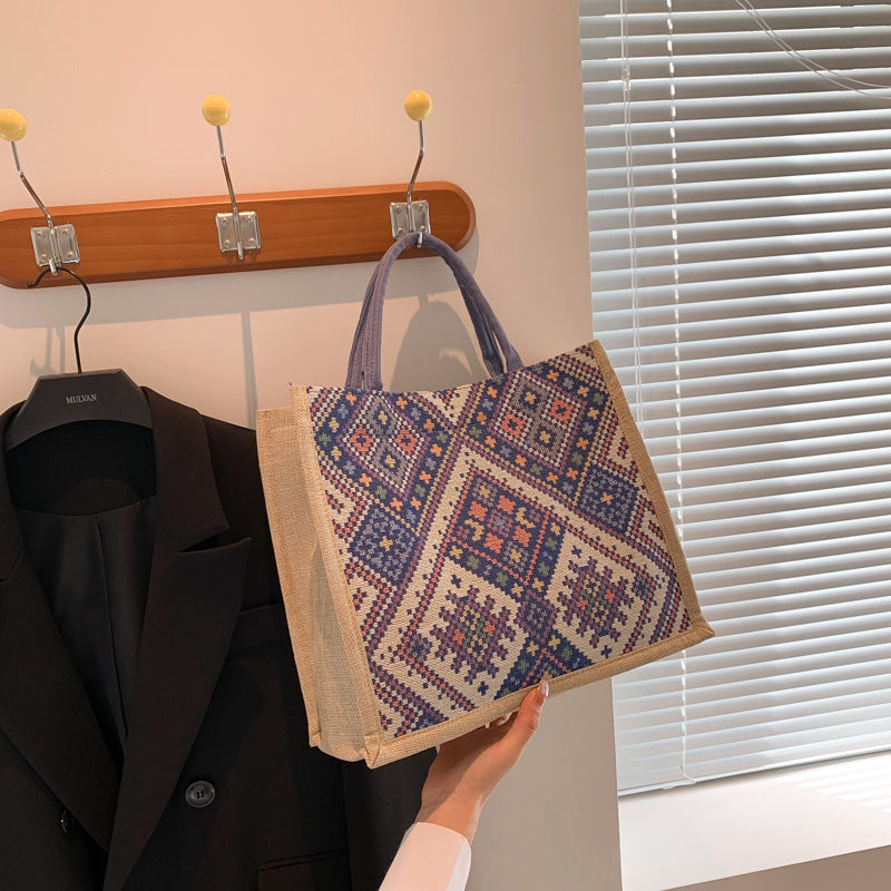 Frendorf | Geometrisches Druckmuster Tasche