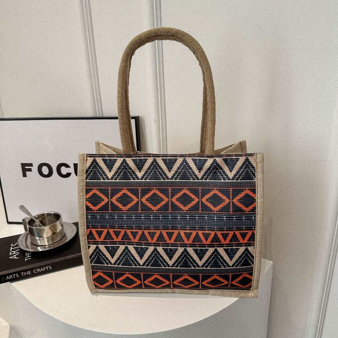 Frendorf | Geometrisches Druckmuster Tasche