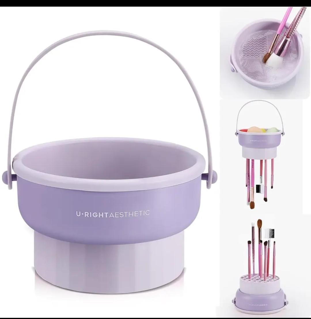 Frendorf | 2in1 Make-up Pinsel Reinigungs Schüssel