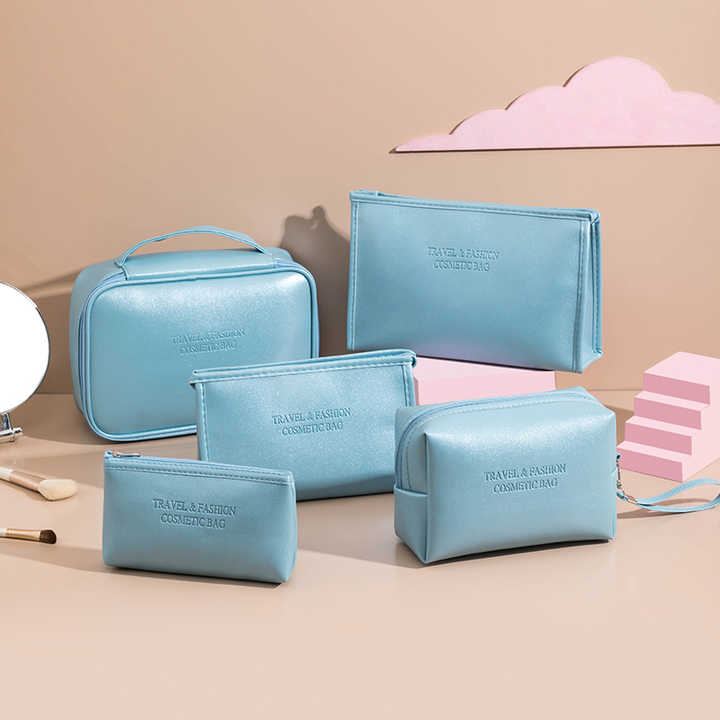 Frendorf | 5 Stück Reise-Make-up kosmetische Taschen