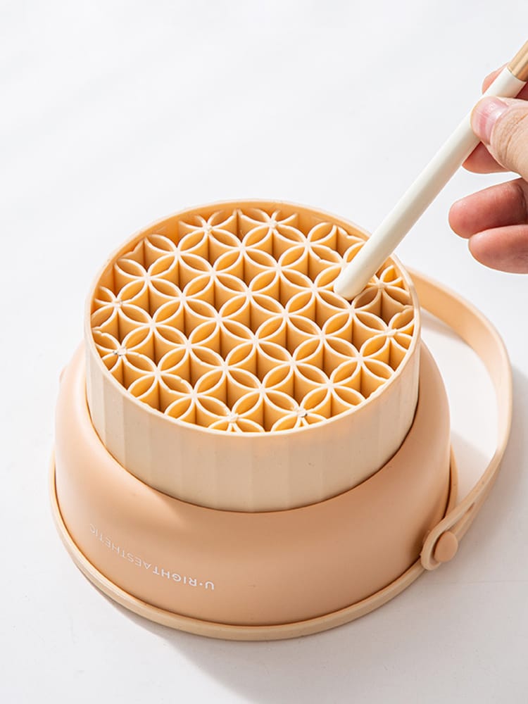 Frendorf | 2in1 Make-up Pinsel Reinigungs Schüssel