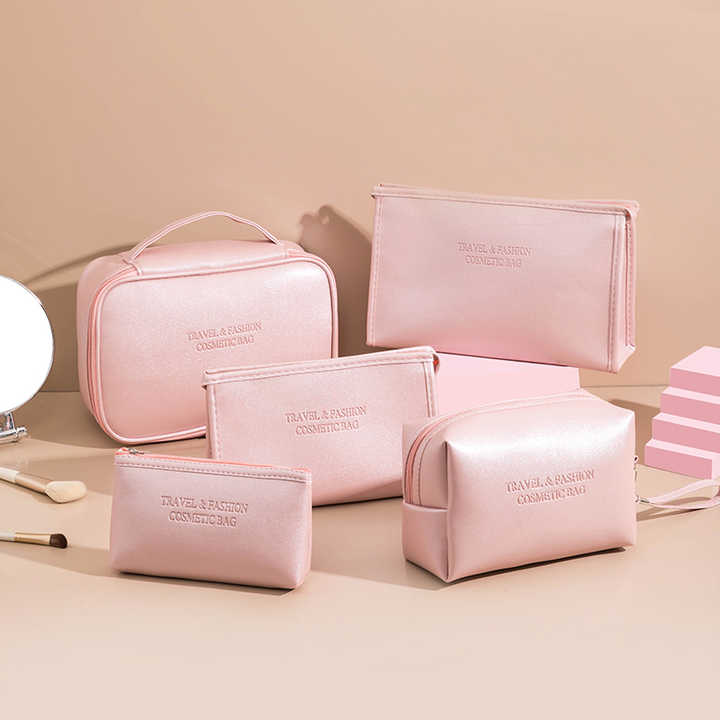 Frendorf | 5 Stück Reise-Make-up kosmetische Taschen