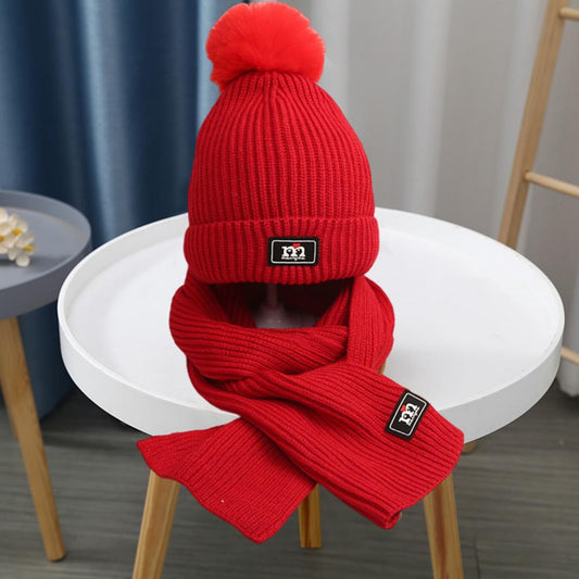 Frendorf | 3 in 1 Winter Kinder Mütze, Schal Set und Handschuhe