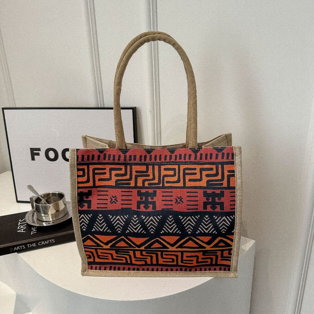 Frendorf | Geometrisches Druckmuster Tasche