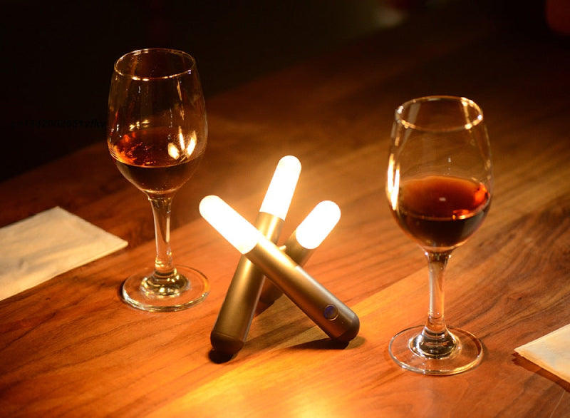 Frendorf | Vexora Modern LED Tischleuchte | Kabellos | Touch-Dimmer | Stimmungslicht | Dekoleuchte für Zuhause