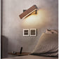 Drehbare Holz-LED-Wandleuchte - Jasper