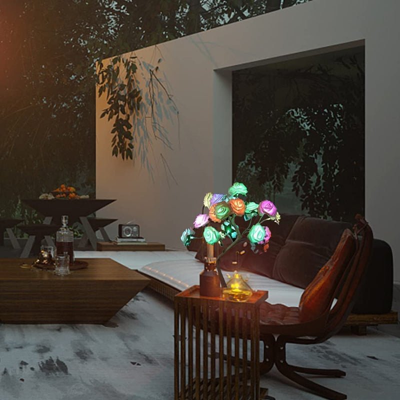 Frendorf | Rose Blumenbaumlampe: Schaffe die magische Atmosphäre bei