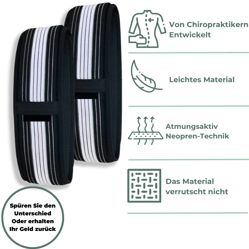 Frendorf | BackEase – Verstellbarer Lendenwirbelstützgürtel zur Schmerzlinderung
