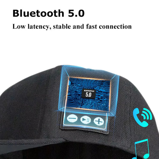 Frendorf | Bluetooth-Lautsprecher Baseballcap – Kabellos, Wasserdicht und Stylisch