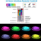LED-Lichtstreifen, 30 m, 15 m, Musiksynchronisation, Bluetooth, 5050, RGB-Raumlicht mit Fernbedienung