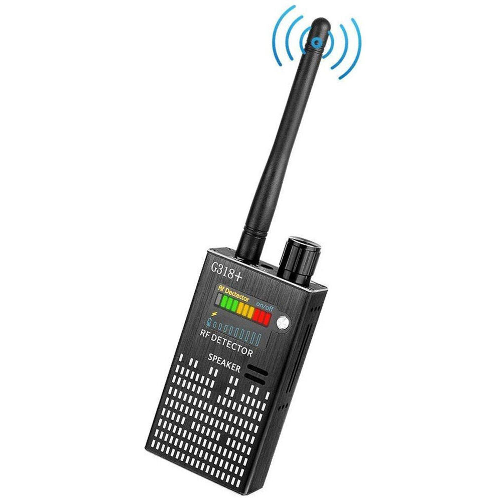 Frendorf | Spionagesignal-Wanzendetektor, HF-Detektor, versteckte Kamera, Laserlinse, GSM-GPS-Gerätefinder