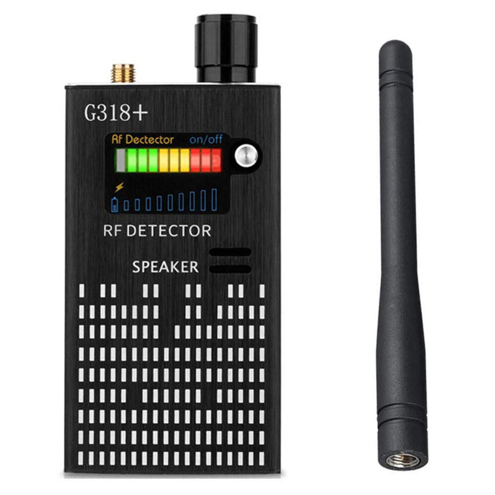 Frendorf | Spionagesignal-Wanzendetektor, HF-Detektor, versteckte Kamera, Laserlinse, GSM-GPS-Gerätefinder
