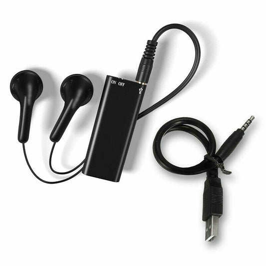 Frendorf | Mini-Sprachrekorder – Mini-Audiorecorder – Mini-Aufnahmegerät – Kleinster versteckter Audiorecorder