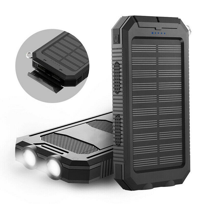 Frendorf | 500000mAh Solar-Ladegerät Wasserdichter Power Bank Extern