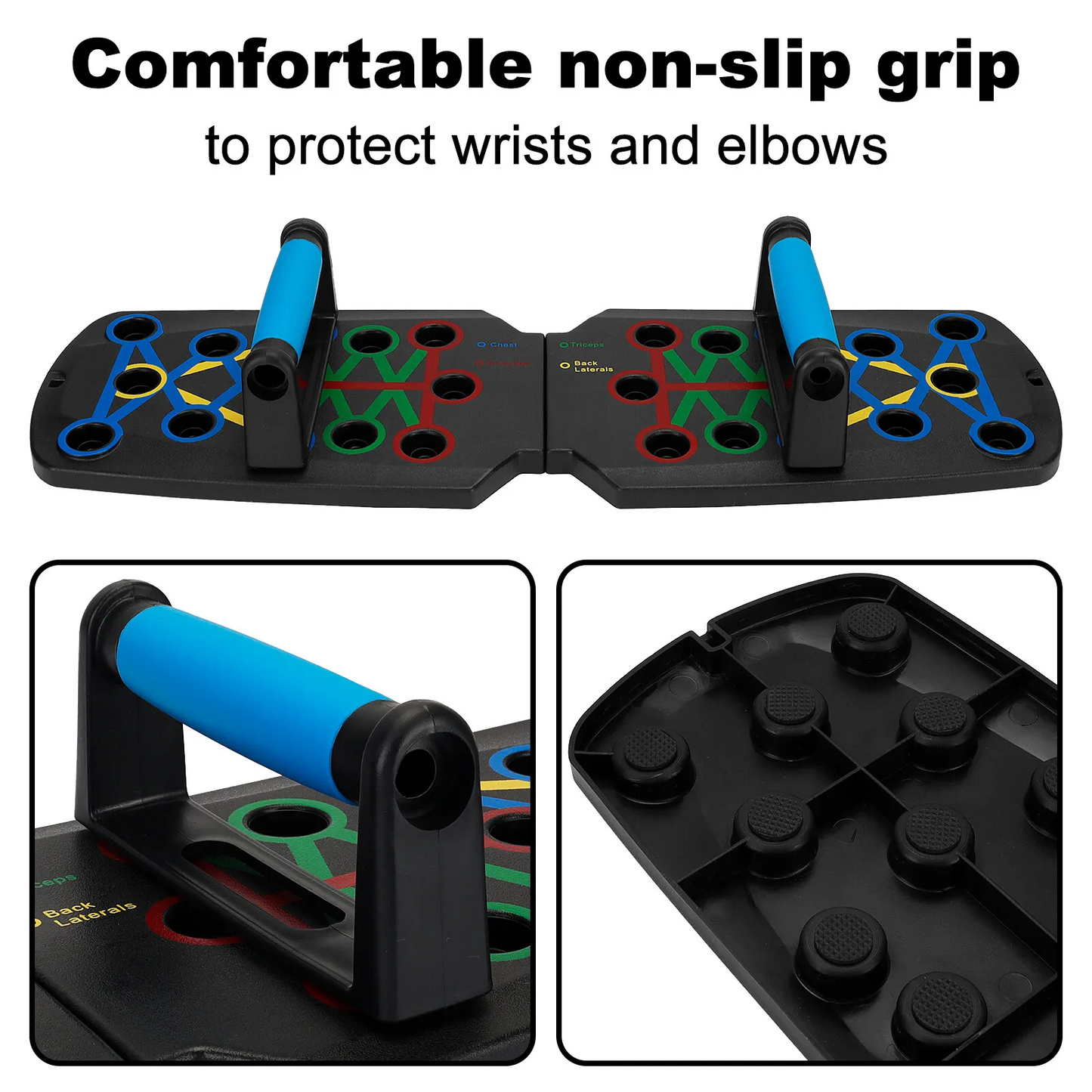 Frendorf | 28 in 1 Push-up Rack Board System Fitness Workout Home Gym Exercise