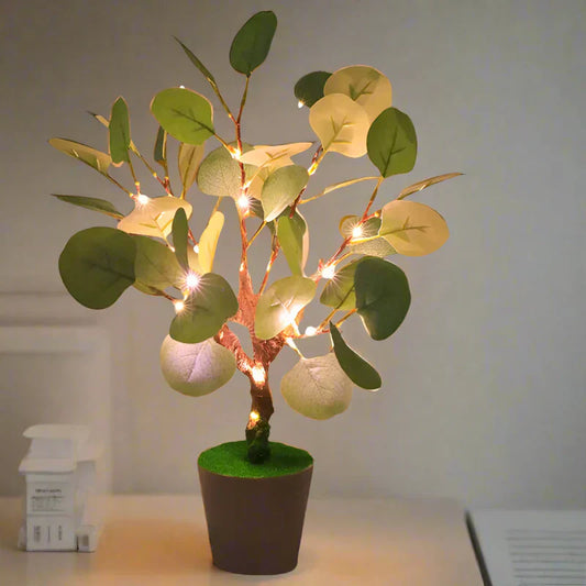 Frendorf | TwinkleBranch - LED-Nachtlicht mit Weihnachtszweig und dekorativem Topf