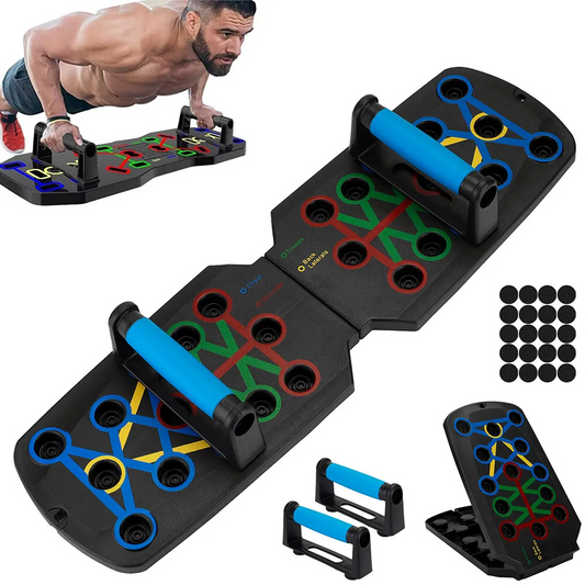 Frendorf | 28 in 1 Push-up Rack Board System Fitness Workout Home Gym Exercise