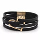 Frendorf | Mehrschichtiges O-Leder Wickelarmband