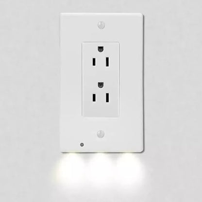 Frendorf | 5er-Pack LED Nachtlicht Steckdosenabdeckung – Verschiedene Stile