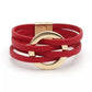 Frendorf | Mehrschichtiges O-Leder Wickelarmband