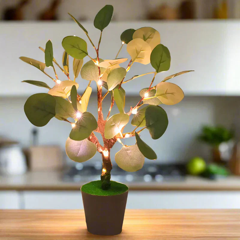 Frendorf | TwinkleBranch - LED-Nachtlicht mit Weihnachtszweig und dekorativem Topf