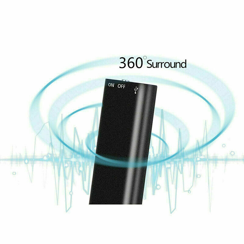 Frendorf | Mini-Sprachrekorder – Mini-Audiorecorder – Mini-Aufnahmegerät – Kleinster versteckter Audiorecorder