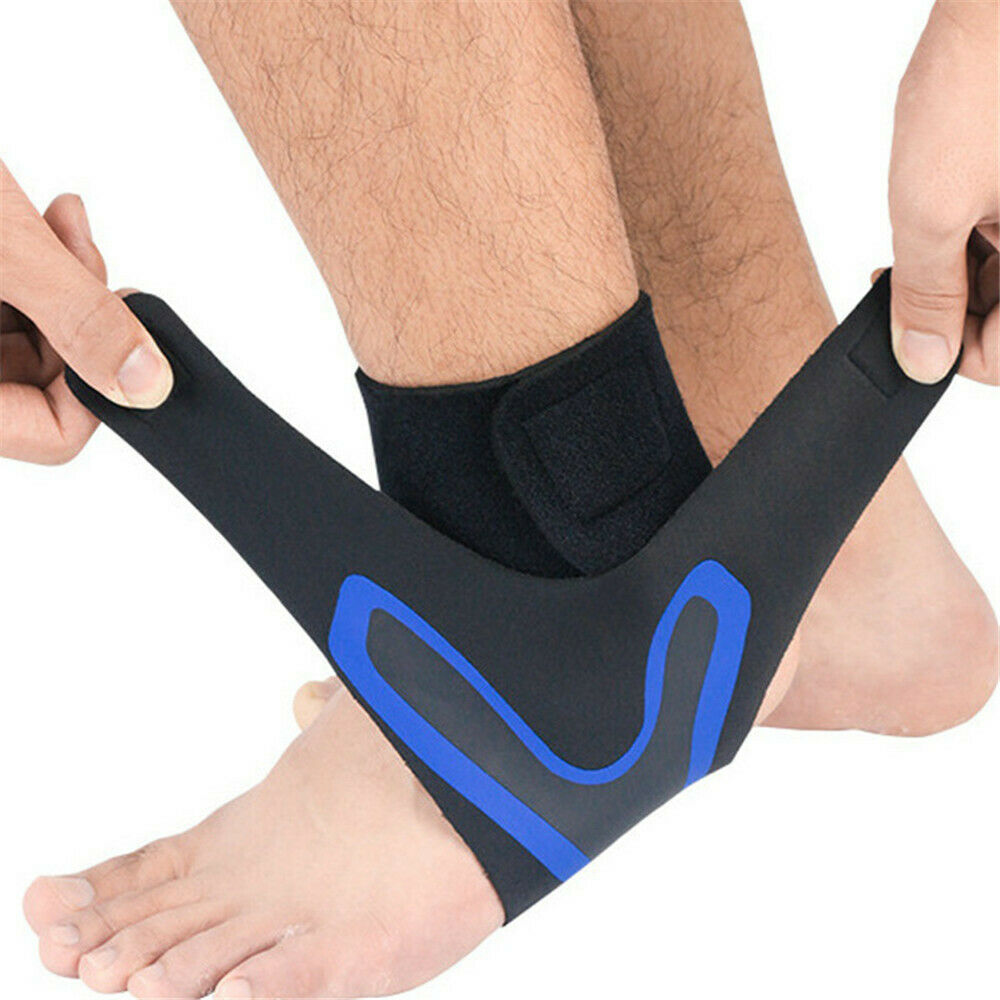 Frendorf | Knöchelbandage zur Schmerzlinderung – verstellbar für alle Fuß- und Knöchelgrößen – geeignet zum Tragen mit Schuhen/Socken