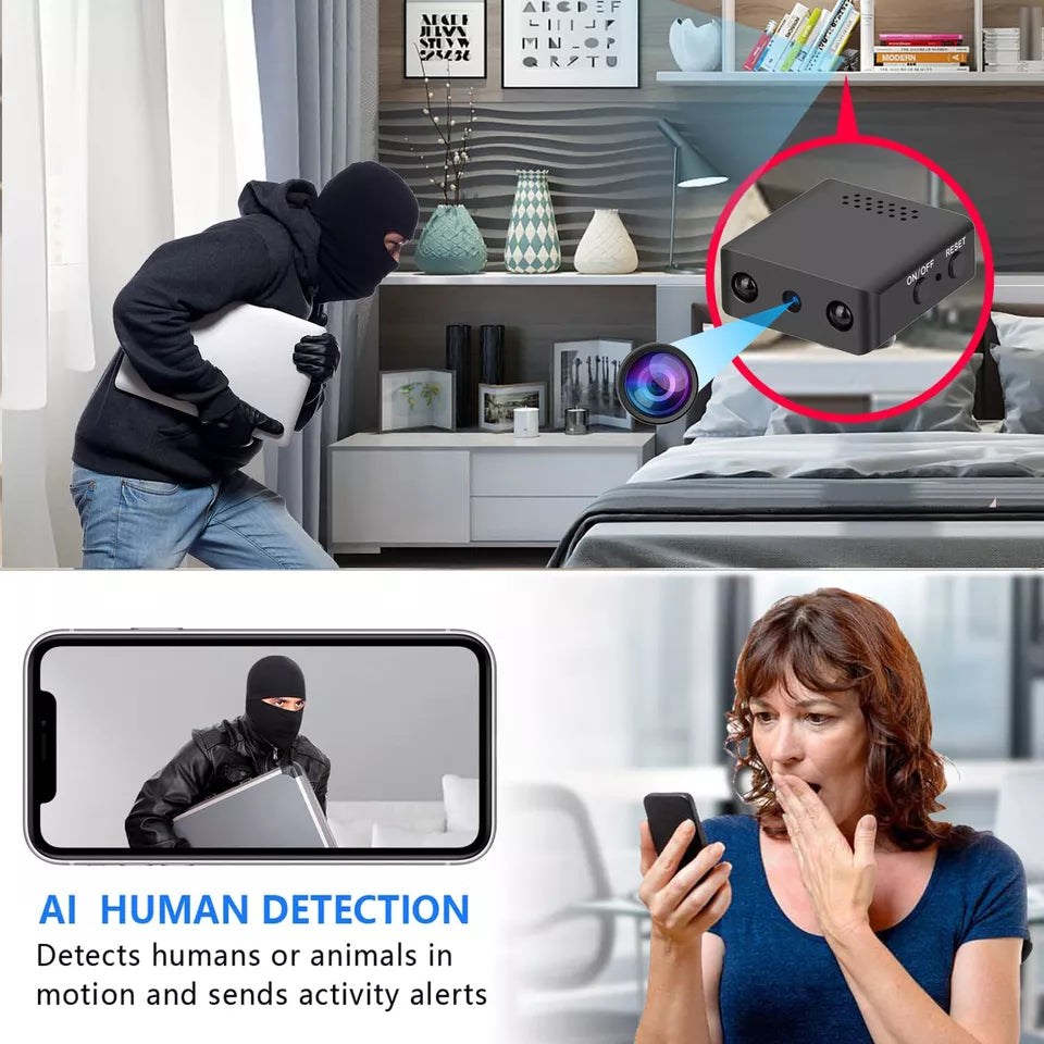 Frendorf | Kompakte Micro HD Videokamera mit Audio und Nachtsicht