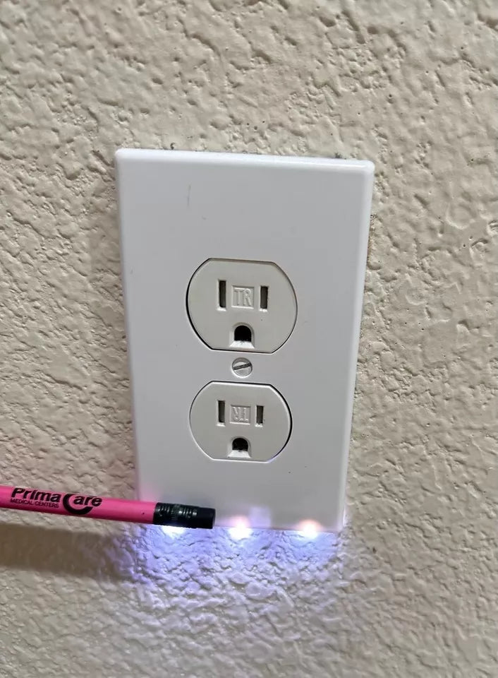 Frendorf | 5er-Pack LED Nachtlicht Steckdosenabdeckung – Verschiedene Stile