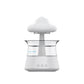 Frendorf | 2-in-1 Schreibtischlicht Luftbefeuchter mit Regenwolken Aromatherapie ätherisches Öl Diffusor & Regenwolken Nachtlicht Pilzlampe