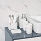 Frendorf | AurumCasa Marmor Badezimmer-Set 5-teilig | Edles Design | Luxuriöse Badaccessoires für Zuhause