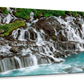 Frendorf | Hraunfossar Wasserfall in Island Wandkunst