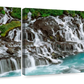 Frendorf | Hraunfossar Wasserfall in Island Wandkunst
