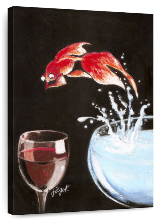 Frendorf | Heureux Comme un Poisson Wandkunst