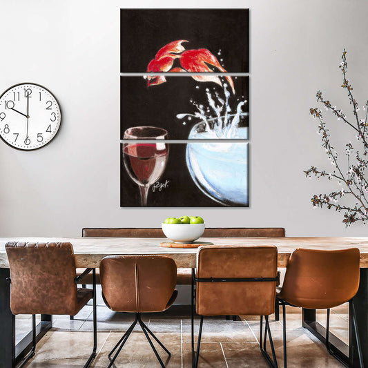 Frendorf | Heureux Comme un Poisson Wandkunst