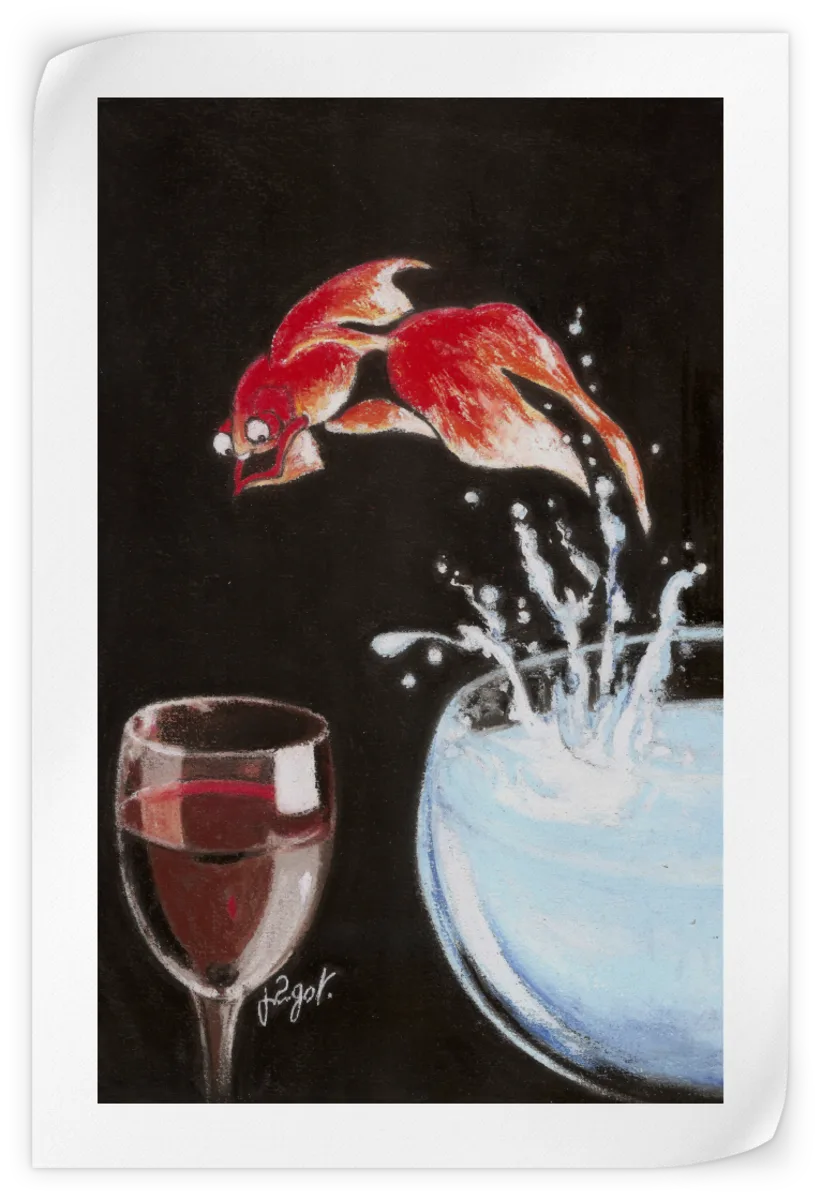 Frendorf | Heureux Comme un Poisson Wandkunst