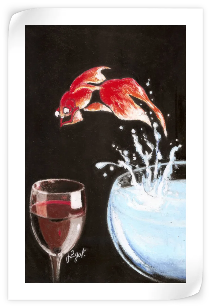 Frendorf | Heureux Comme un Poisson Wandkunst