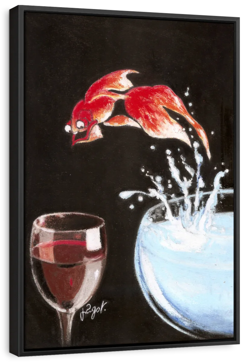 Frendorf | Heureux Comme un Poisson Wandkunst