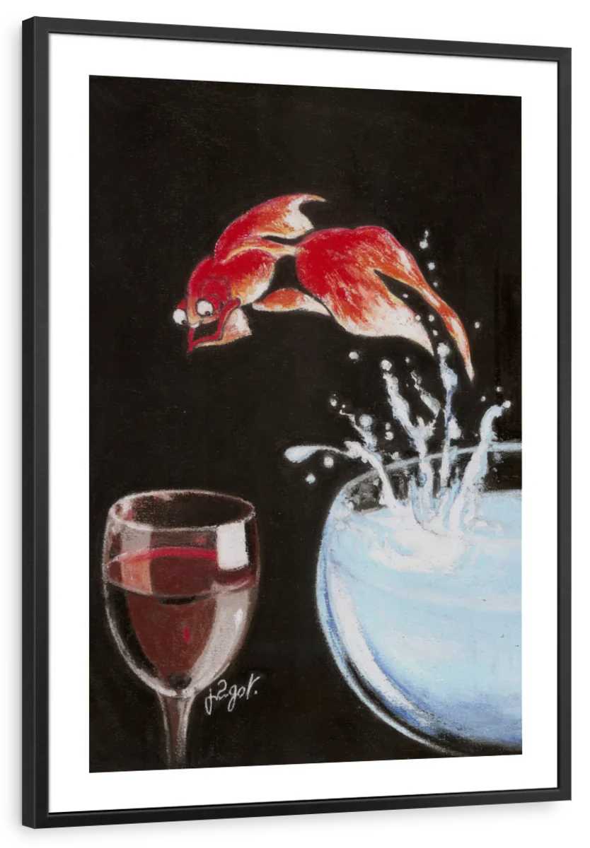 Frendorf | Heureux Comme un Poisson Wandkunst