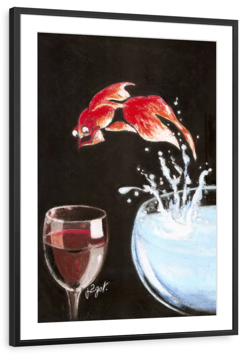 Frendorf | Heureux Comme un Poisson Wandkunst